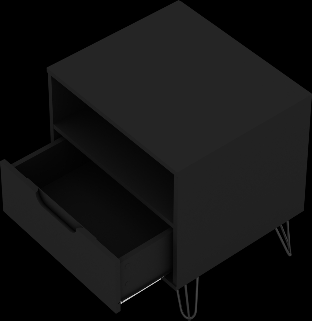 Camomile IV Black Nightstand - Thumbnail - Image 5