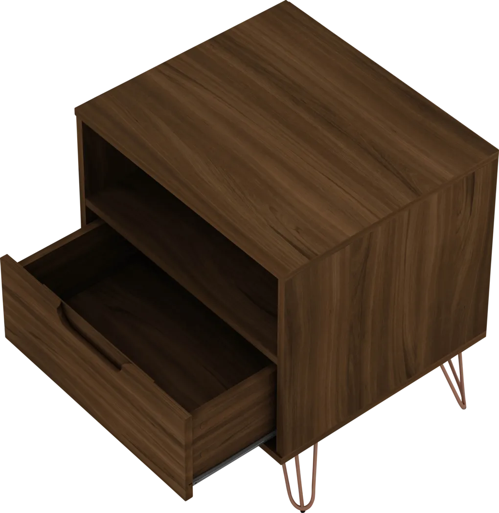Camomile IV Brown Nightstand - Thumbnail - Image 5