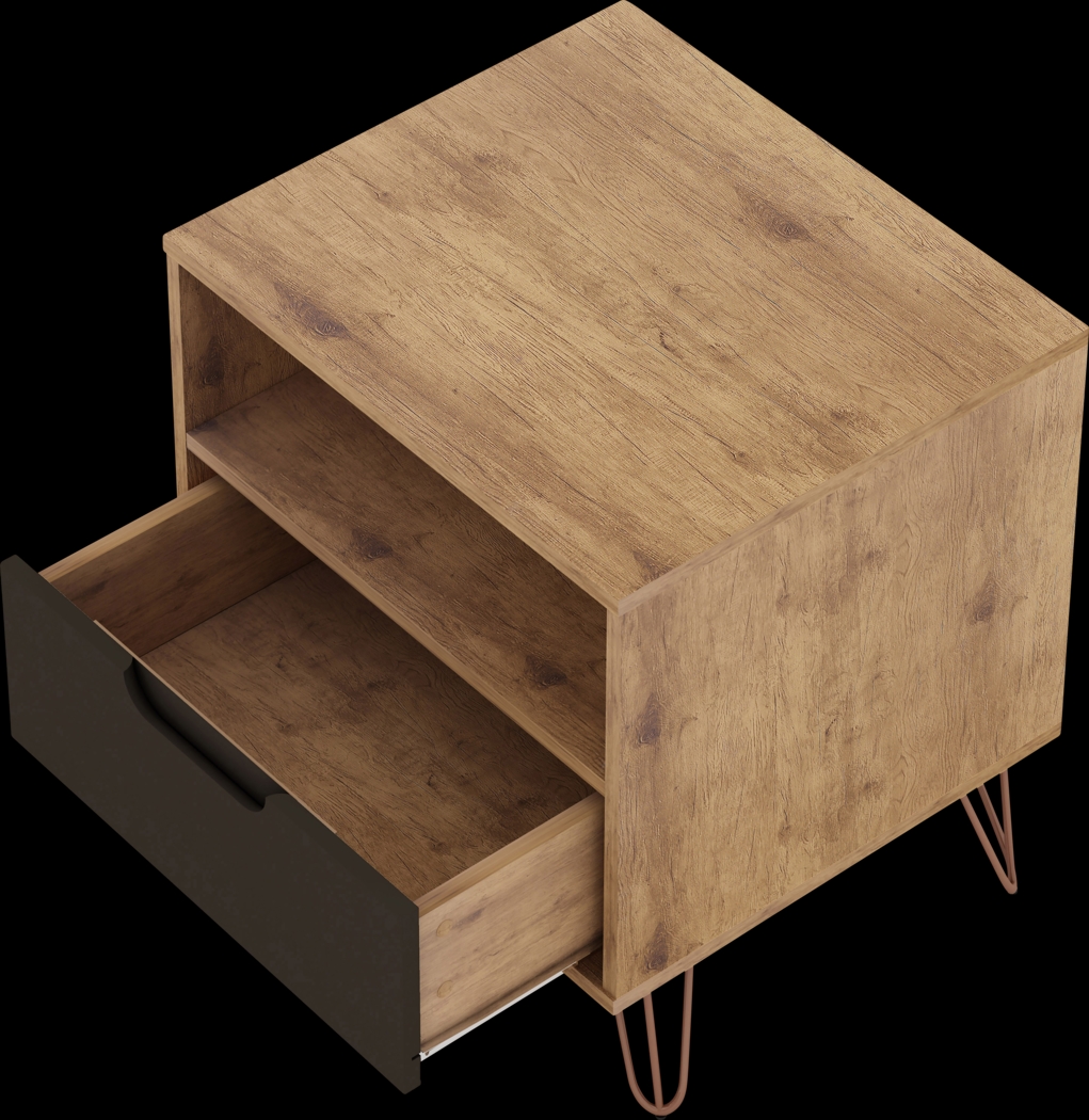 Camomile IV Gray Nightstand - Thumbnail - Image 5