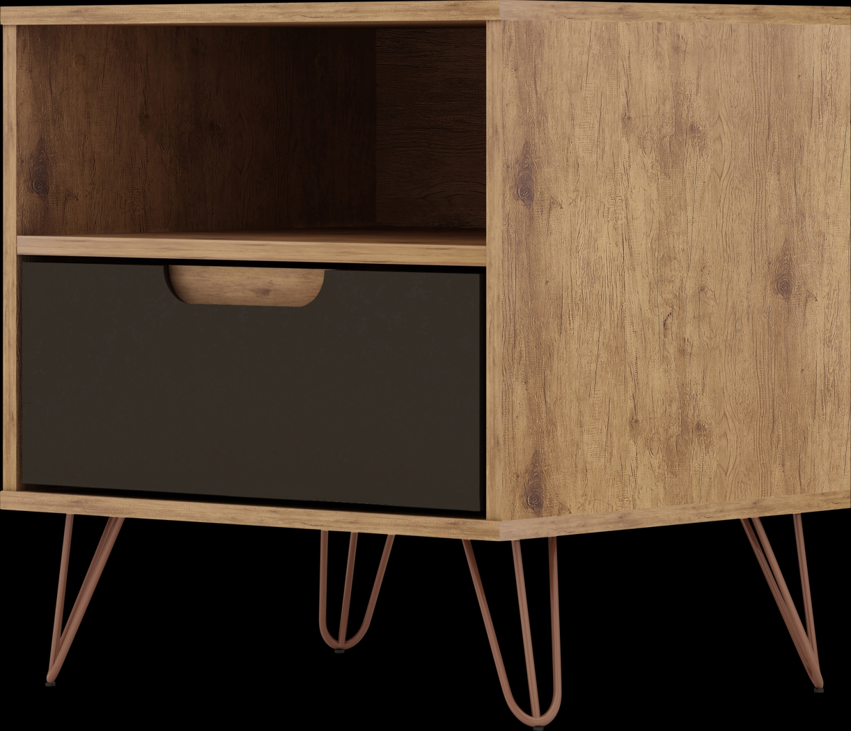 Camomile IV Gray Nightstand - Thumbnail - Image 8