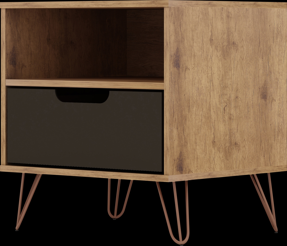 Camomile IV Gray Nightstand - Thumbnail - Image 9
