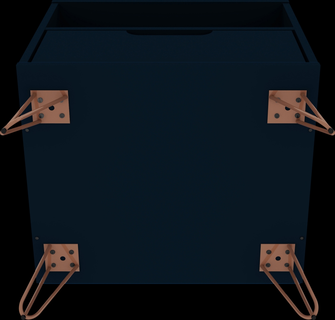 Camomile IV Midnight Blue Nightstand - Thumbnail - Image 14