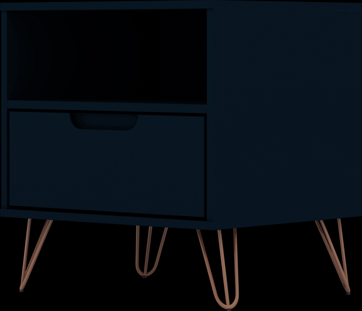 Camomile IV Midnight Blue Nightstand - Thumbnail - Image 8