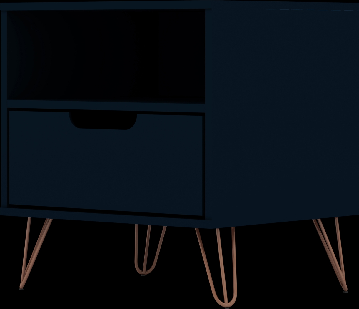 Camomile IV Midnight Blue Nightstand - Thumbnail - Image 9