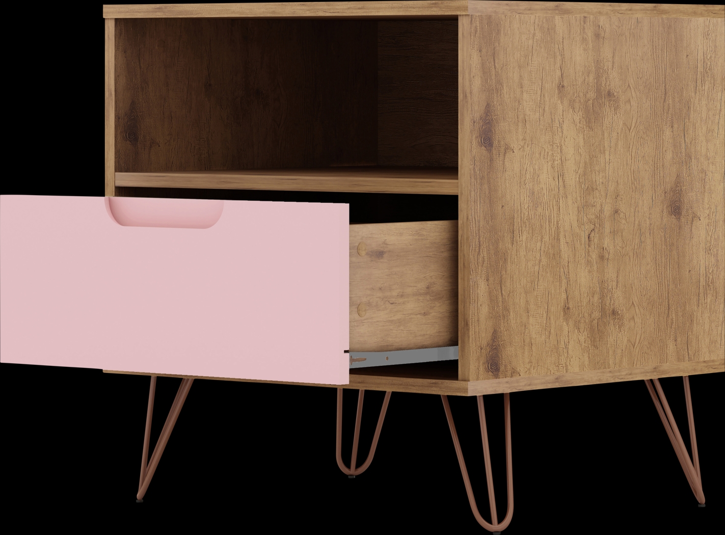 Camomile IV Pink Nightstand - Thumbnail - Image 4