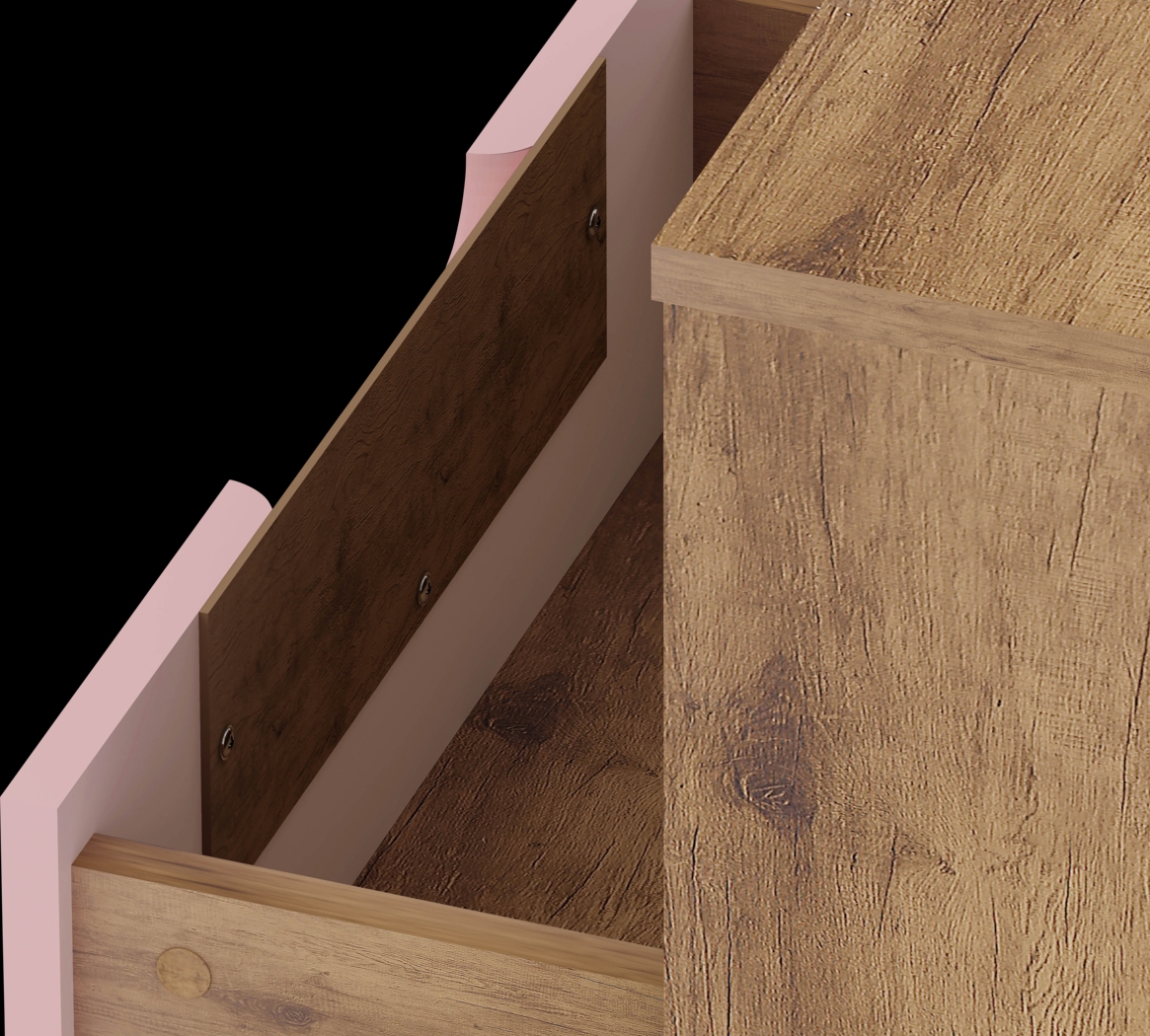 Camomile IV Pink Nightstand - Thumbnail - Image 6