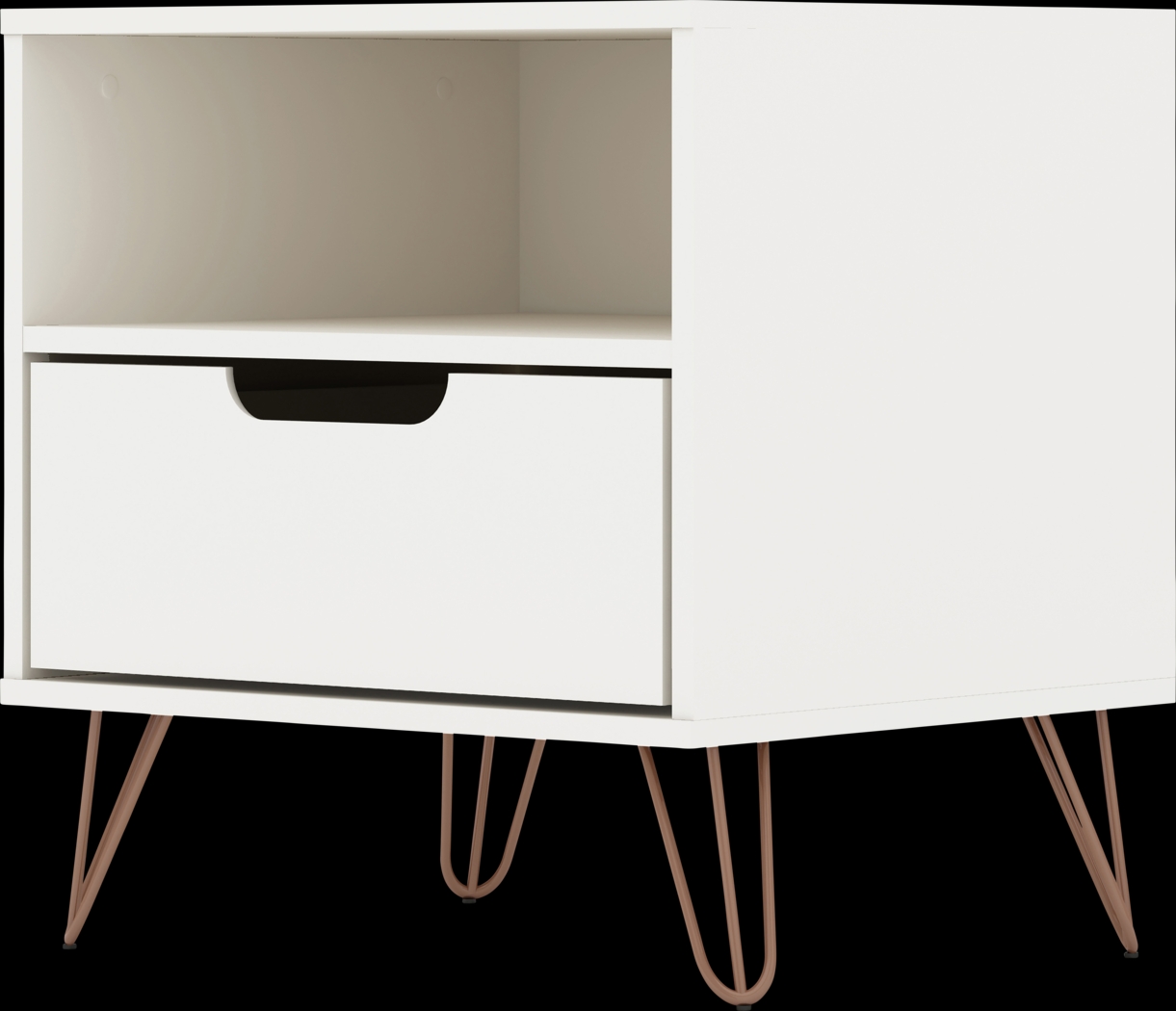 Camomile IV White Nightstand - Thumbnail - Image 8