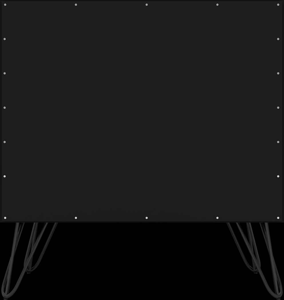 Camomile V Black Nightstand - Thumbnail - Image 6