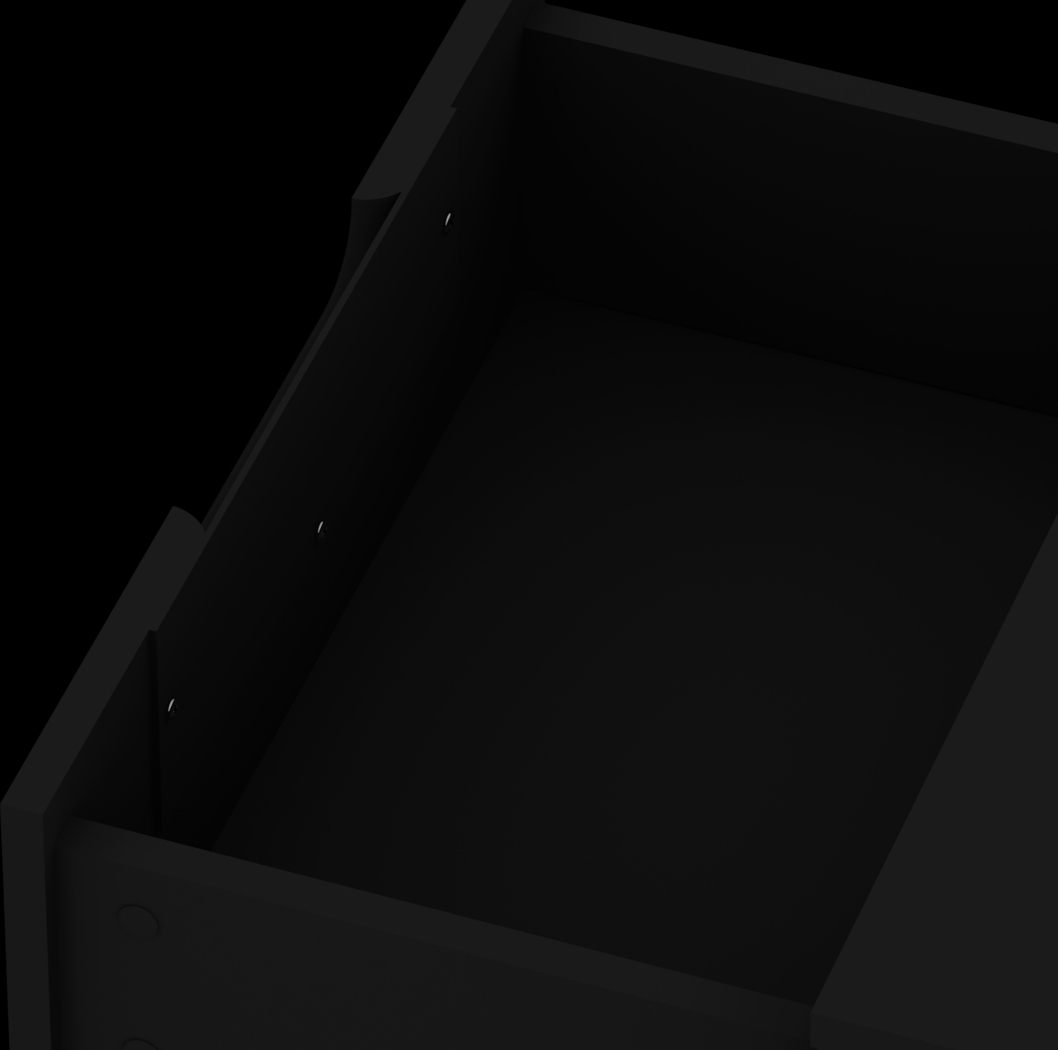 Camomile V Black Nightstand - Thumbnail - Image 7