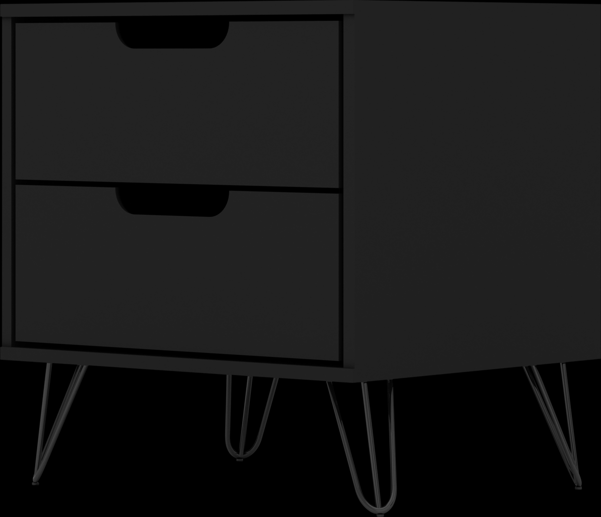 Camomile V Black Nightstand - Thumbnail - Image 10
