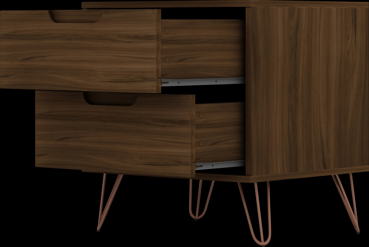 Camomile V Brown Nightstand - Thumbnail - Image 4