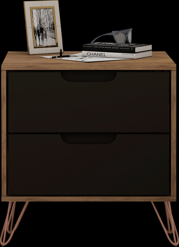 Camomile V Gray Nightstand - Thumbnail - Image 12