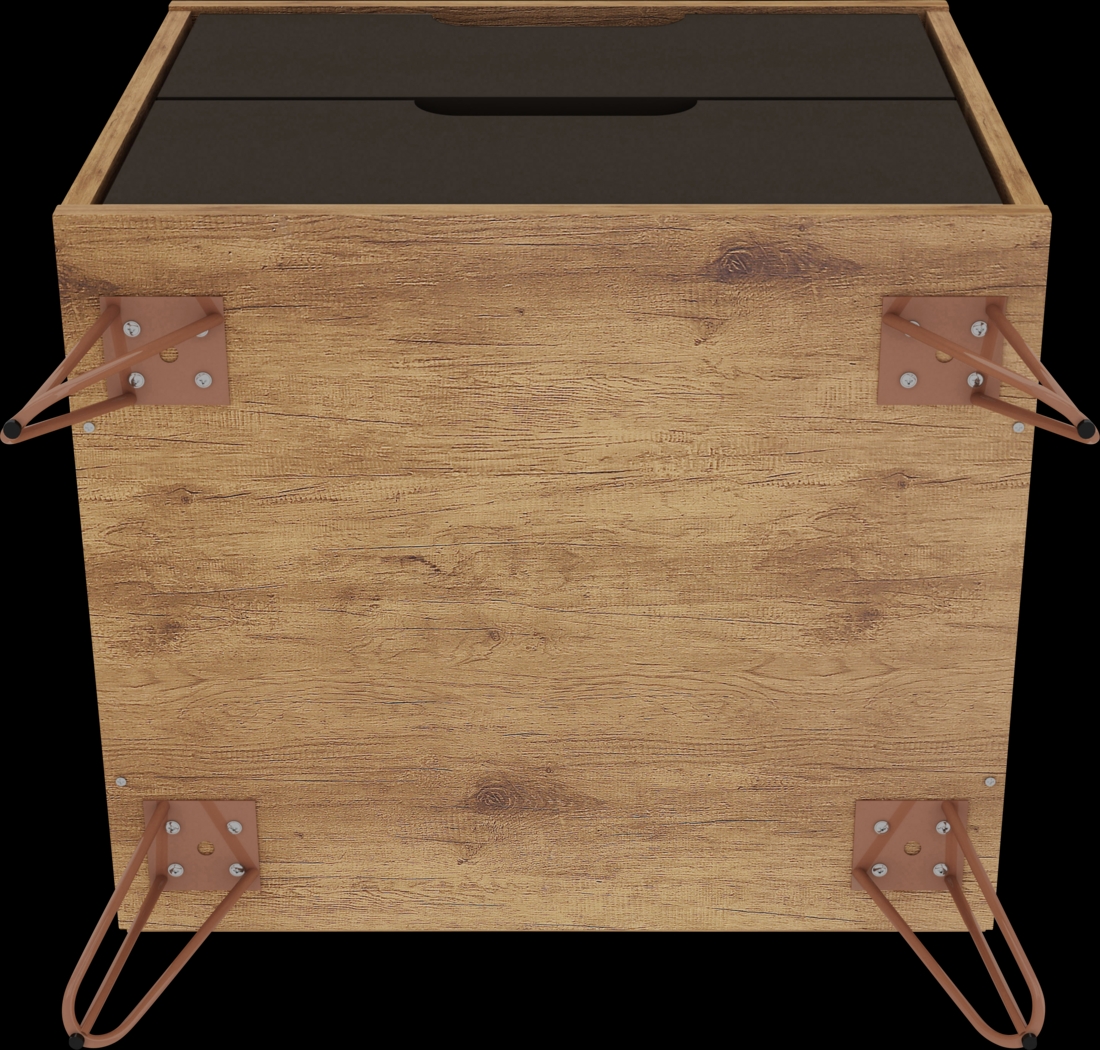 Camomile V Gray Nightstand - Thumbnail - Image 6