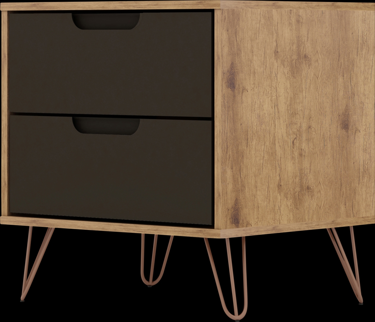 Camomile V Gray Nightstand - Thumbnail - Image 8