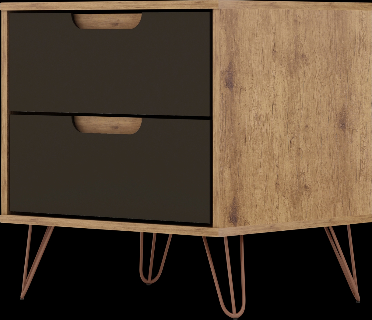 Camomile V Gray Nightstand - Thumbnail - Image 9