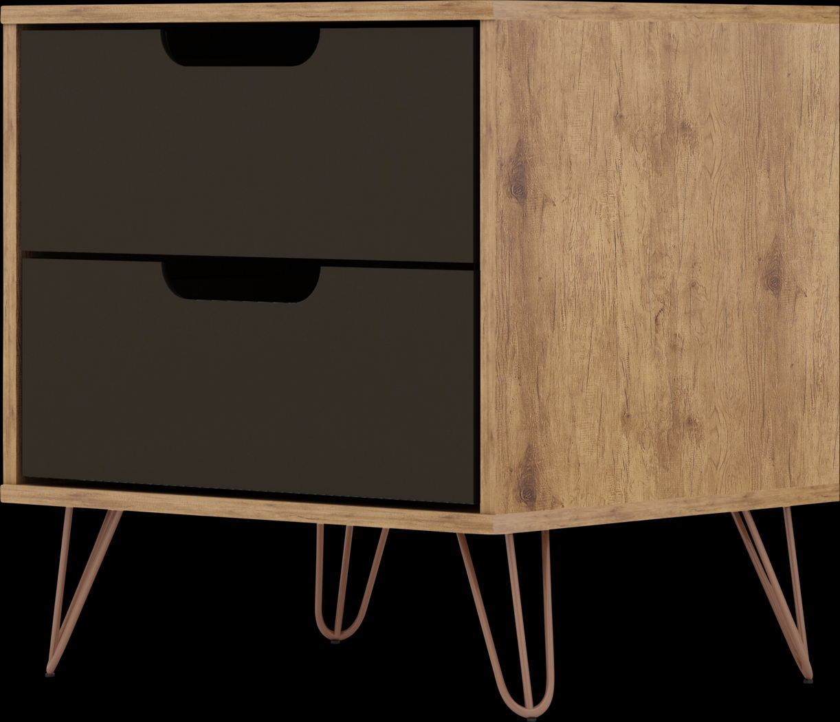 Camomile V Gray Nightstand - Thumbnail - Image 10