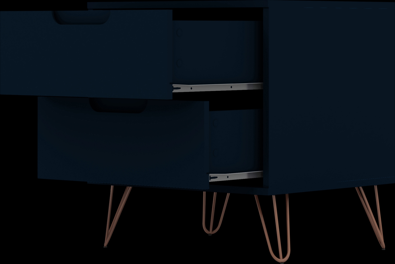 Camomile V Midnight Blue Nightstand - Thumbnail - Image 4