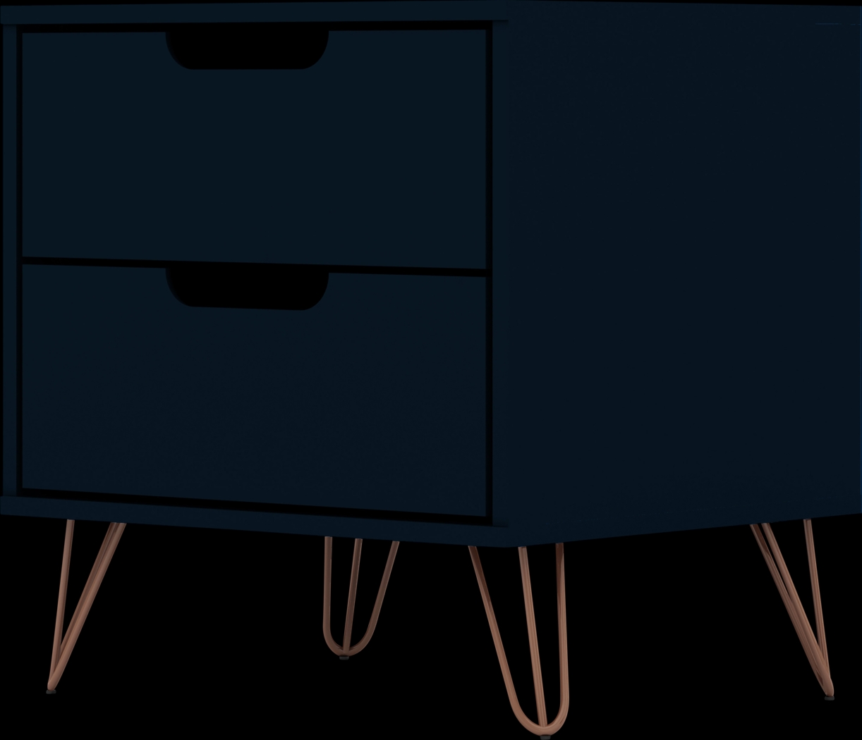 Camomile V Midnight Blue Nightstand - Thumbnail - Image 8