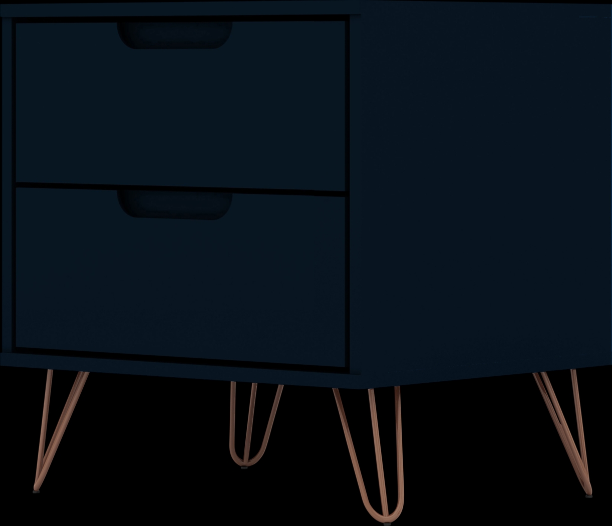Camomile V Midnight Blue Nightstand - Thumbnail - Image 9