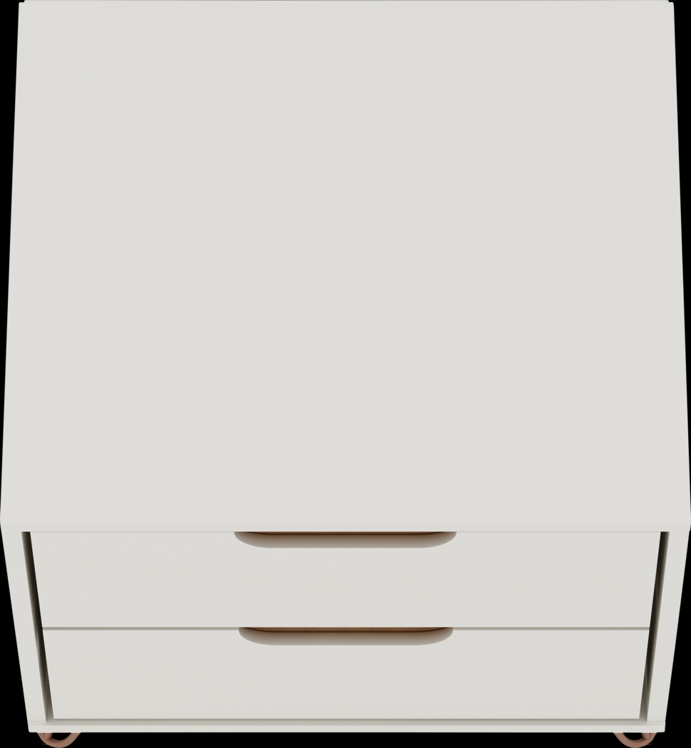 Camomile V Off-White Nightstand - Thumbnail - Image 11