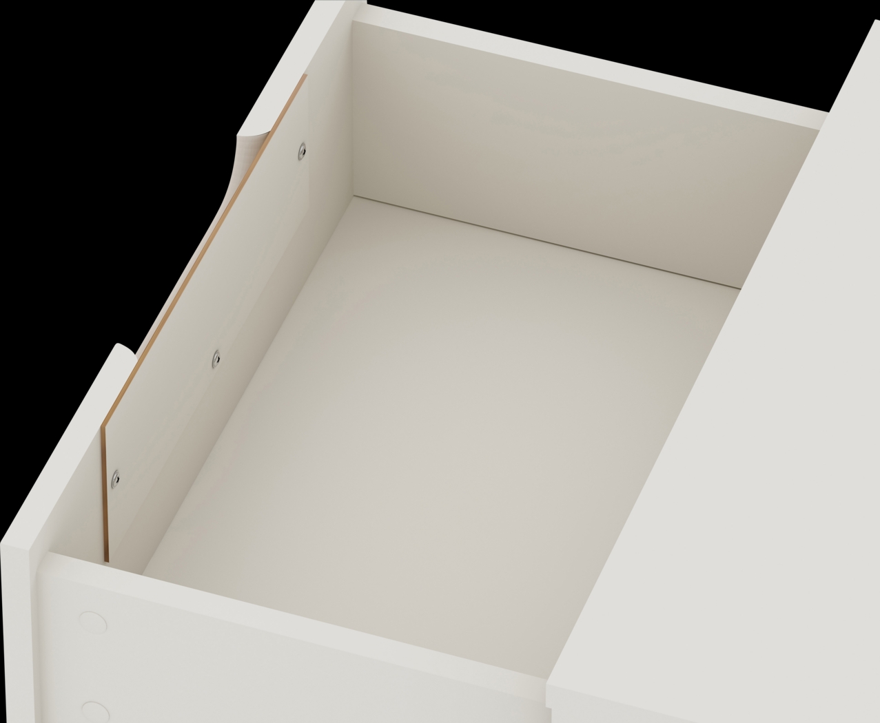 Camomile V Off-White Nightstand - Thumbnail - Image 6