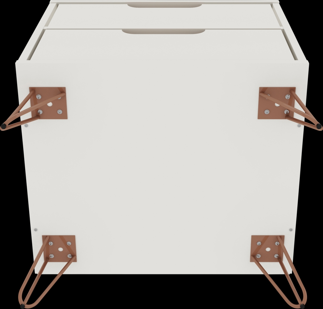 Camomile V Off-White Nightstand - Thumbnail - Image 7