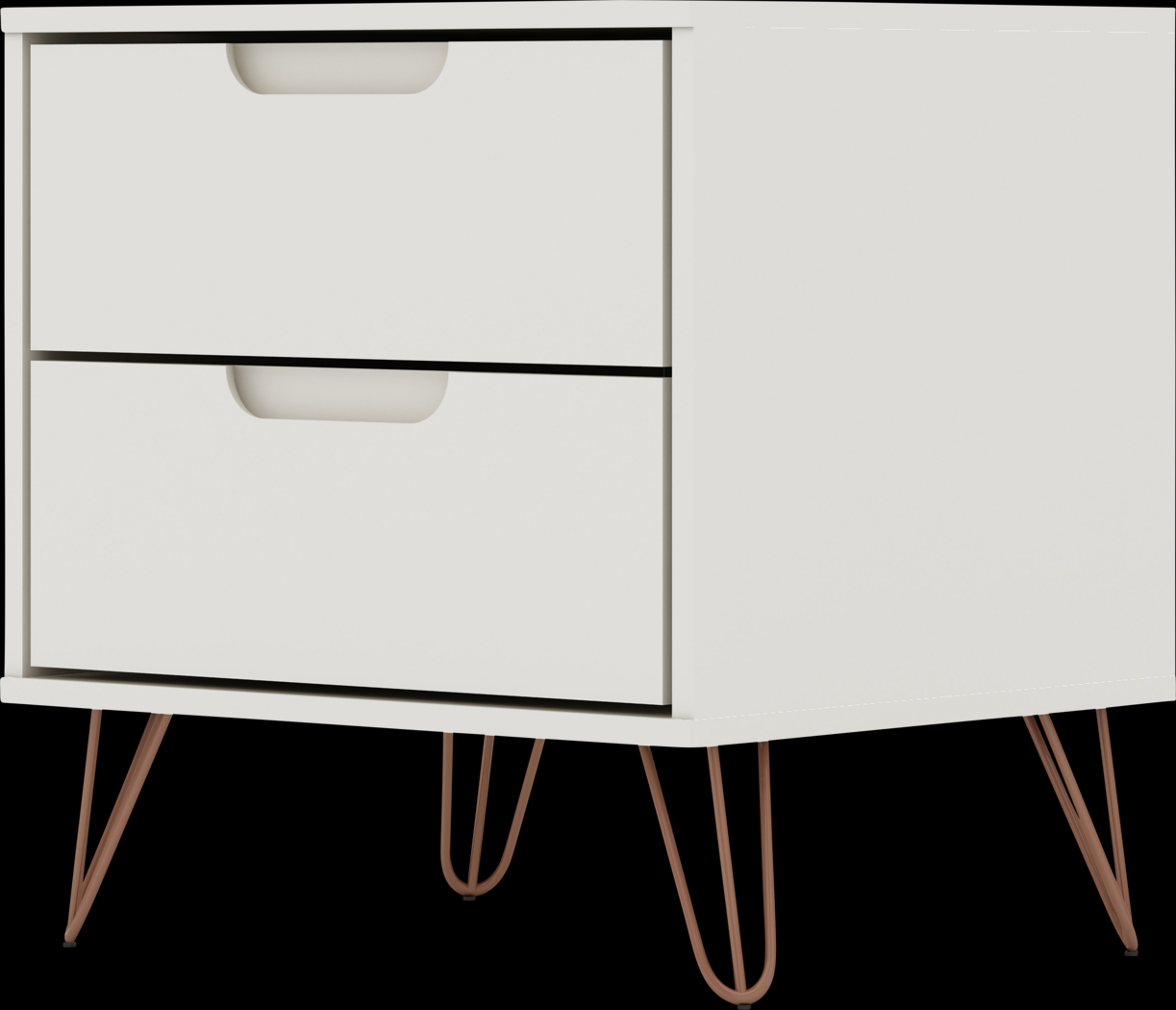 Camomile V Off-White Nightstand - Thumbnail - Image 8