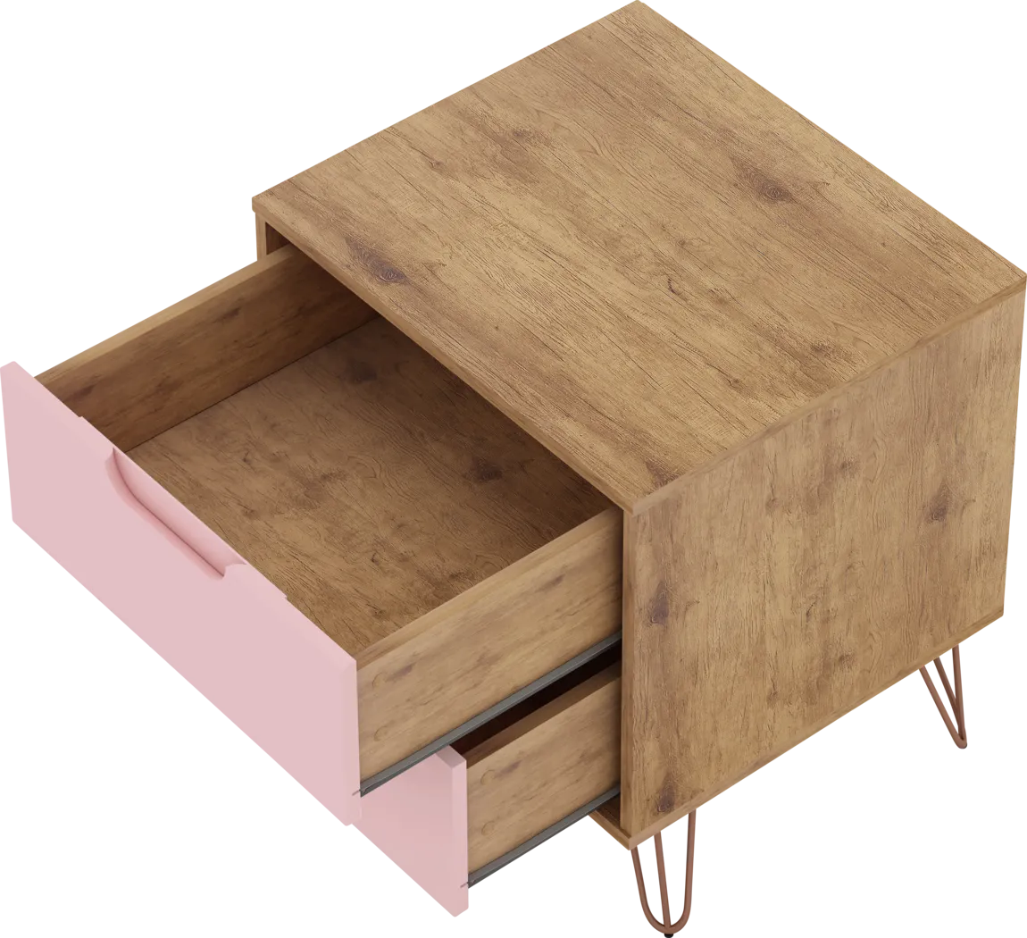 Camomile V Pink Nightstand - Thumbnail - Image 5
