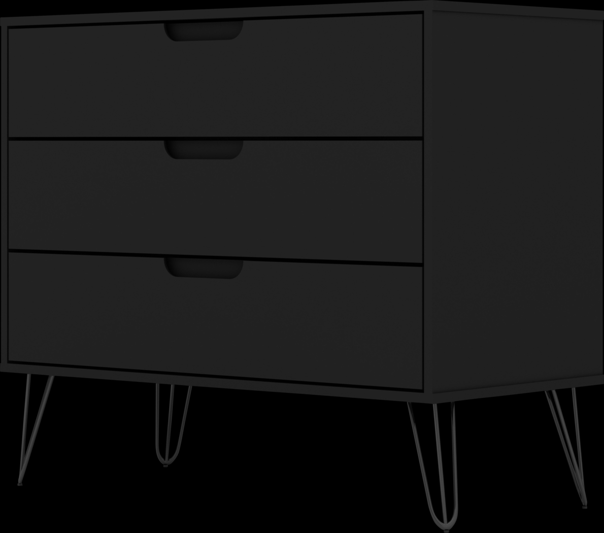 Camomile VI Black Dresser - Thumbnail - Image 10