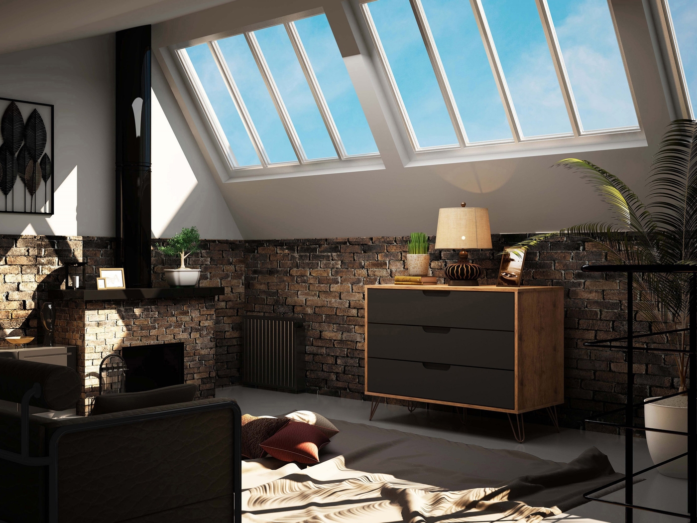 Camomile VI Gray Dresser - Thumbnail - Image 6