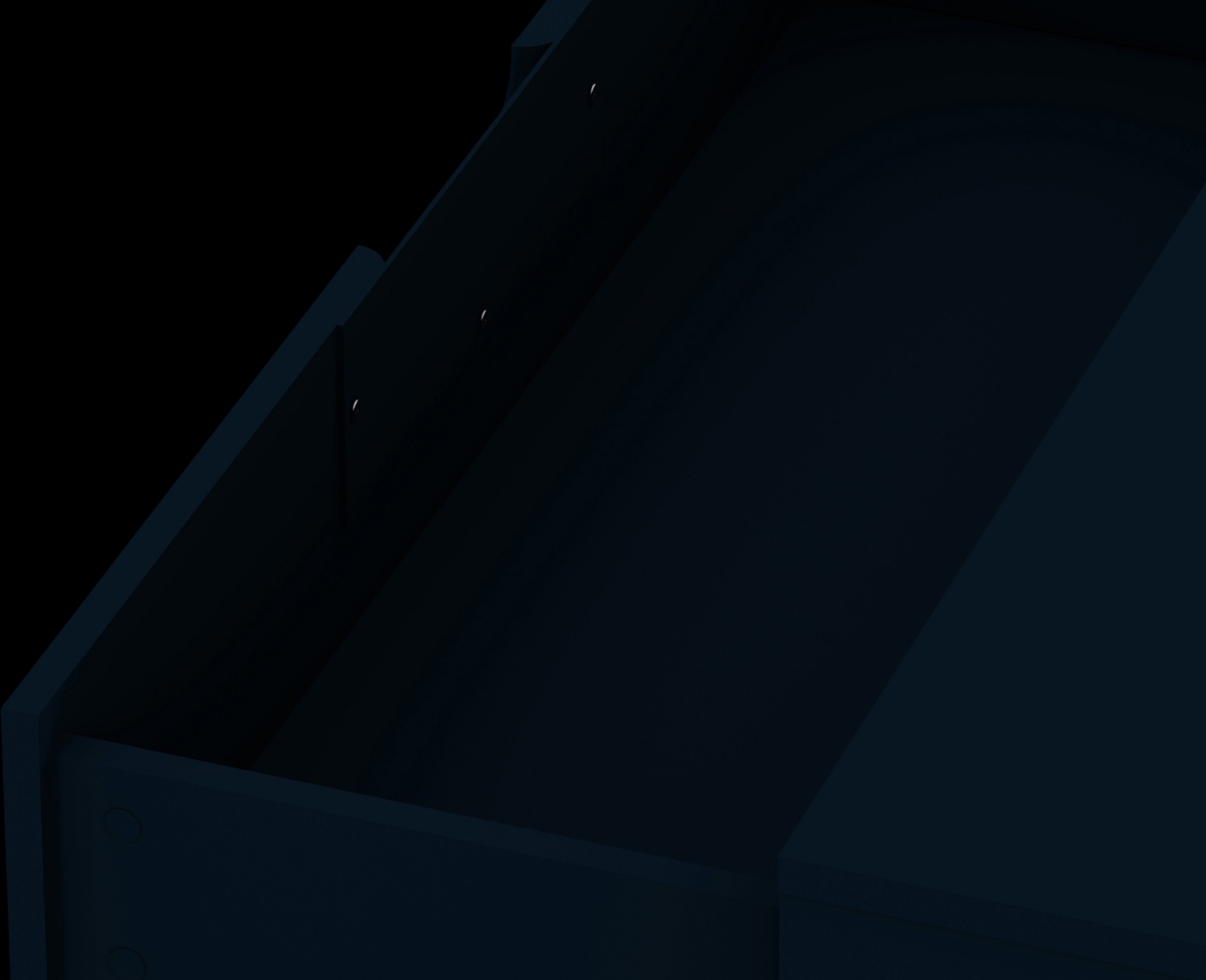 Camomile VI Midnight Blue Dresser - Thumbnail - Image 9