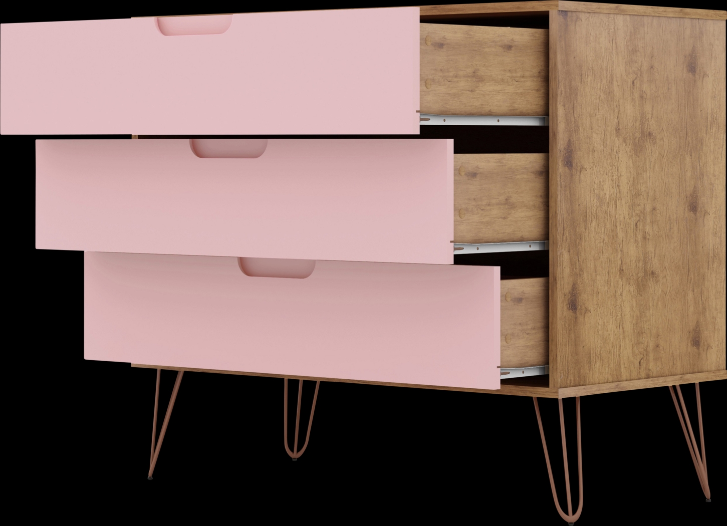 Camomile VI Pink Dresser - Thumbnail - Image 4