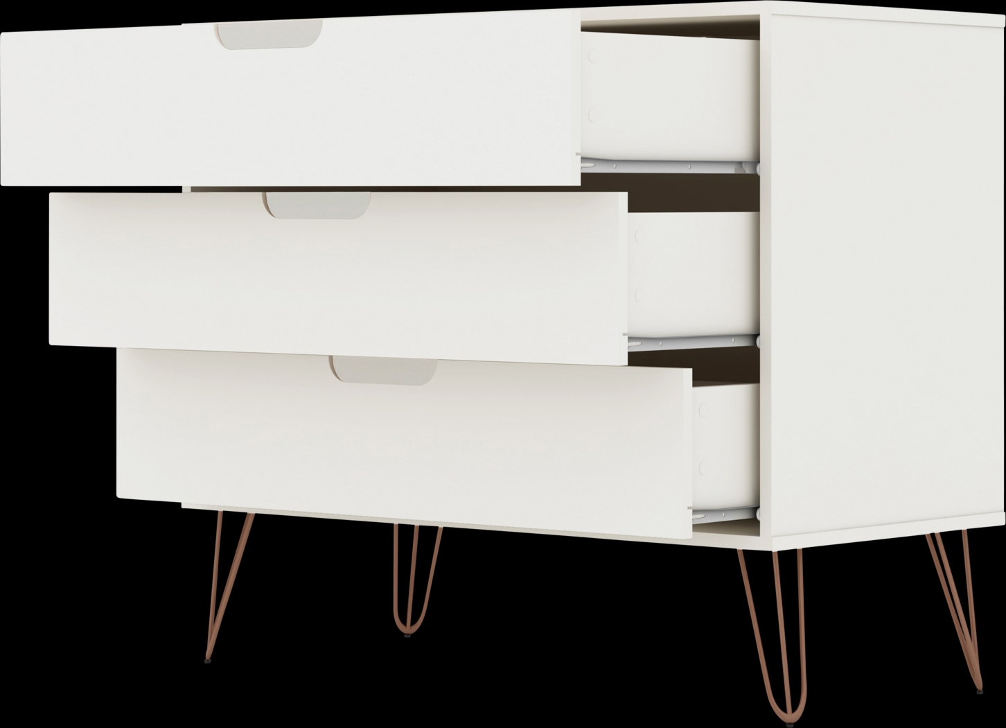 Camomile VI White Dresser - Thumbnail - Image 4