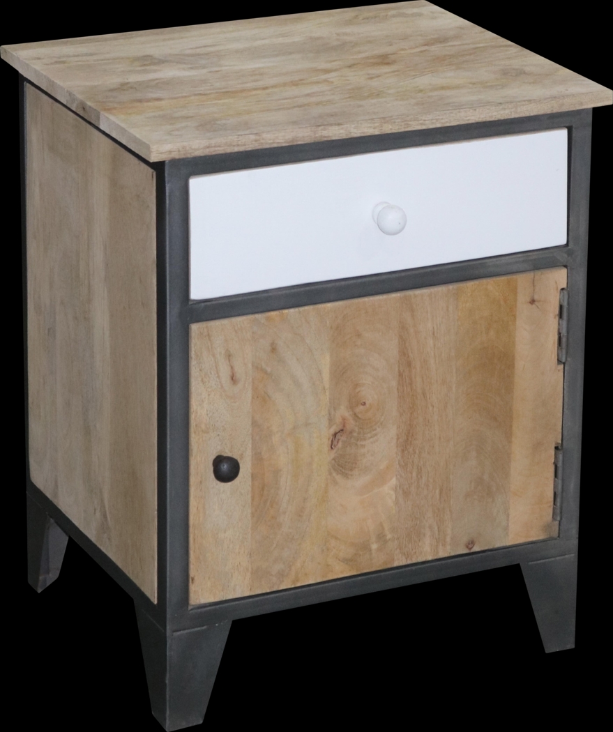 Campiz Tan Nightstand - Thumbnail - Image 1