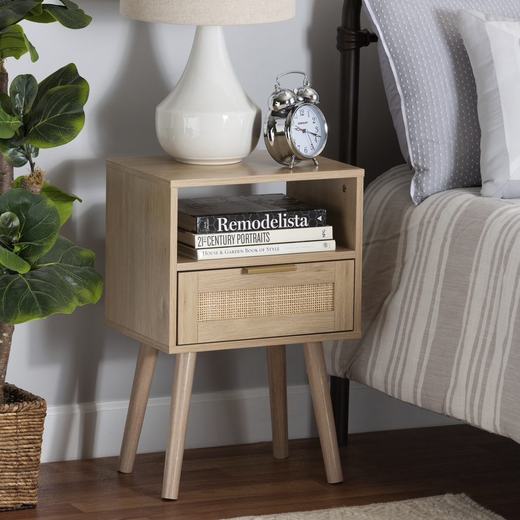 Campolina Light Brown End Table - Thumbnail - Image 2