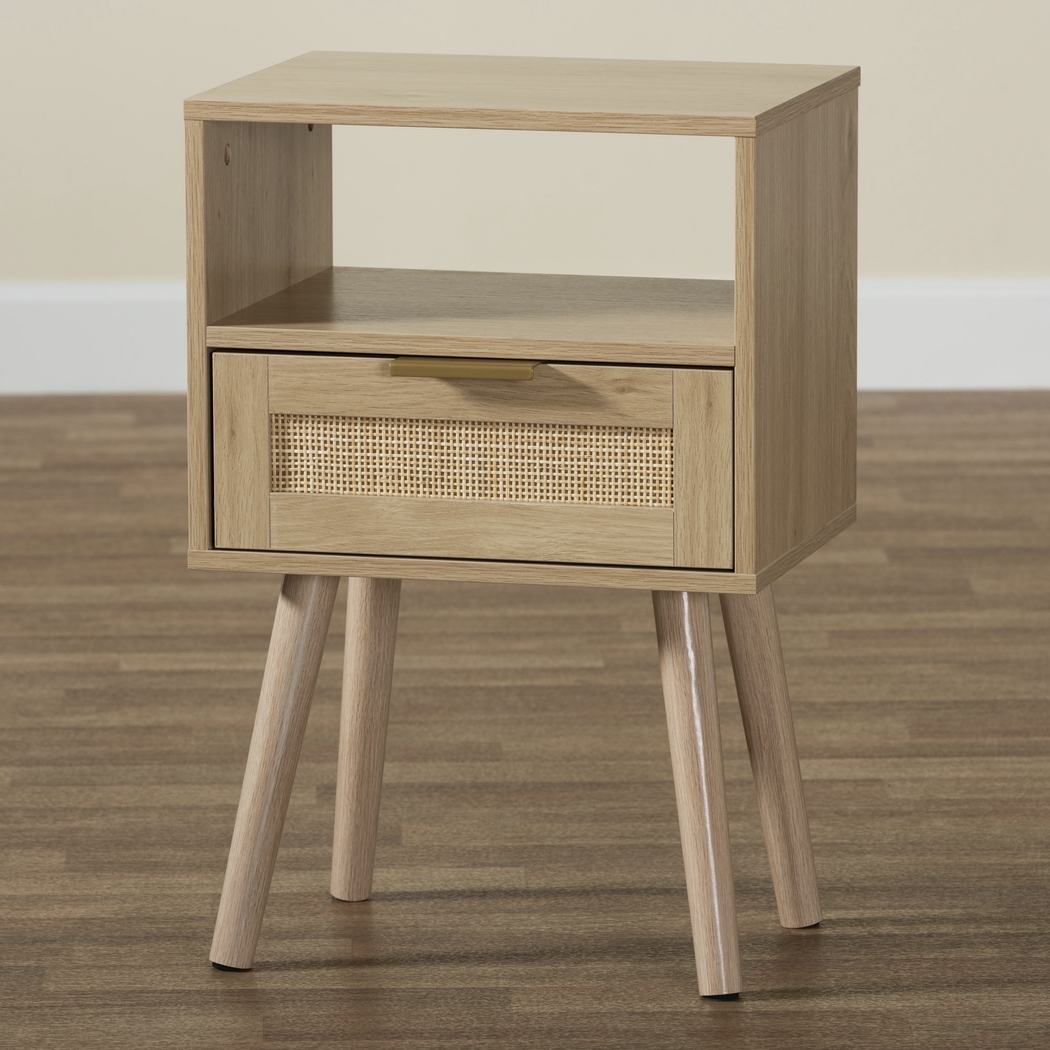 Campolina Light Brown End Table - Thumbnail - Image 3