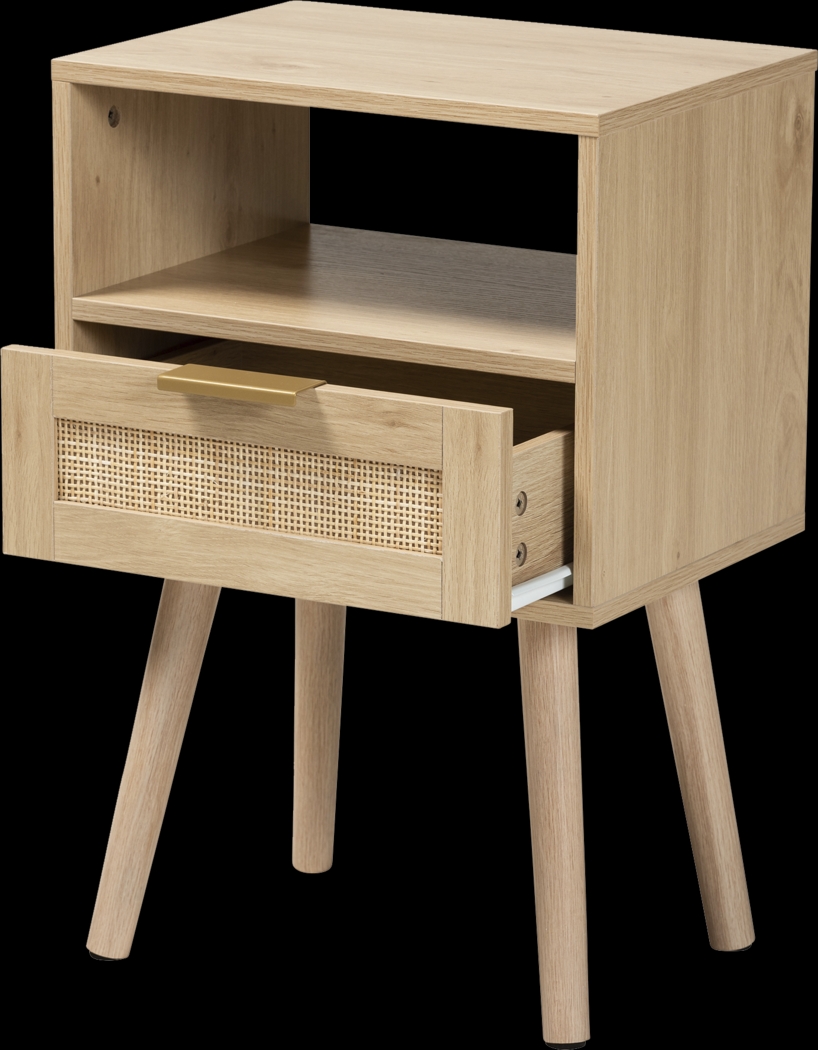 Campolina Light Brown End Table - Thumbnail - Image 4