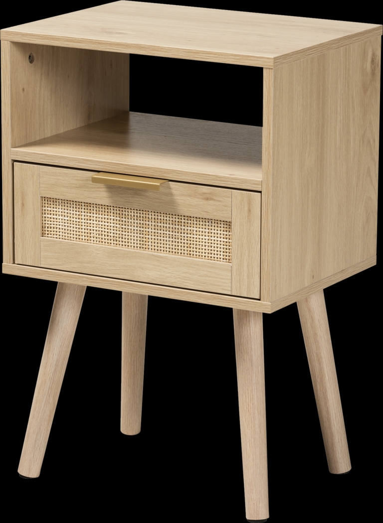 Campolina Light Brown End Table - Thumbnail - Image 1