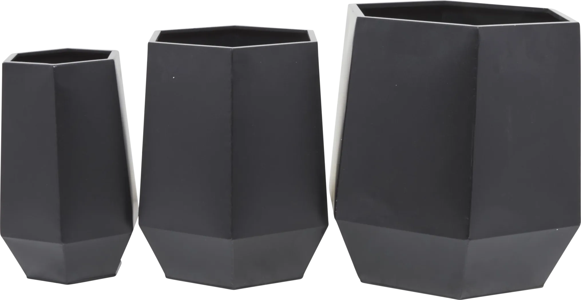 Camren Black Planter, Set of 3 - Image 10