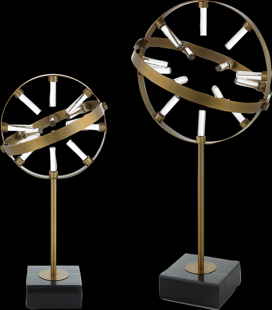 Camrin Brass Sculptures, Set of 2 - Thumbnail - Image 4