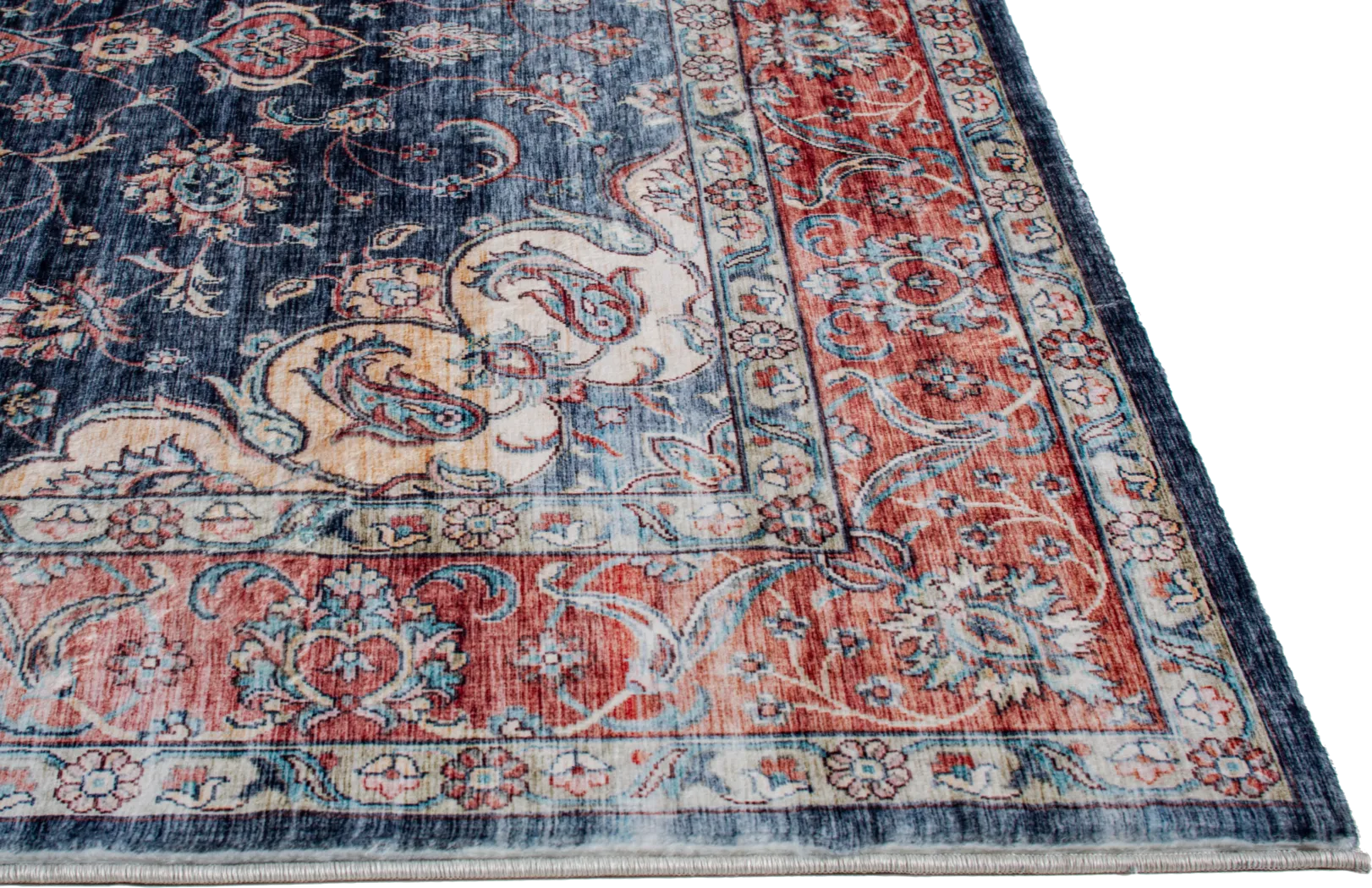 Camtonas Navy 5' x 7' Rug - Thumbnail - Image 4