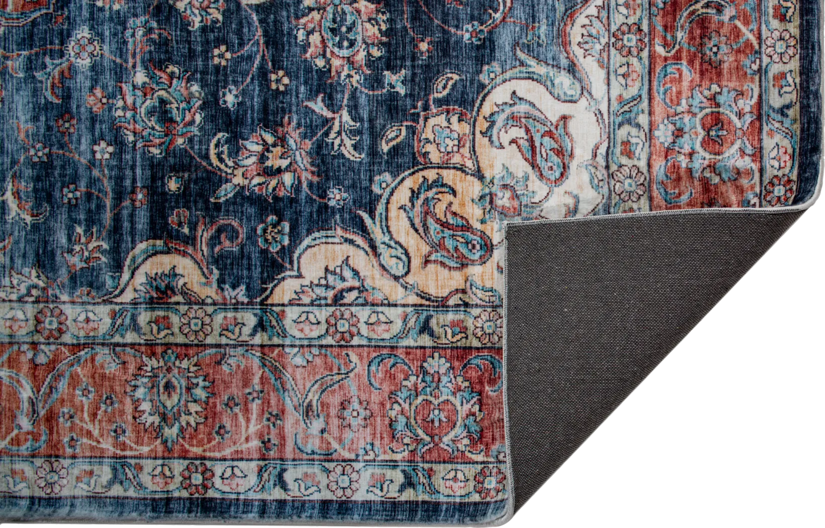 Camtonas Navy 5' x 7' Rug - Thumbnail - Image 5