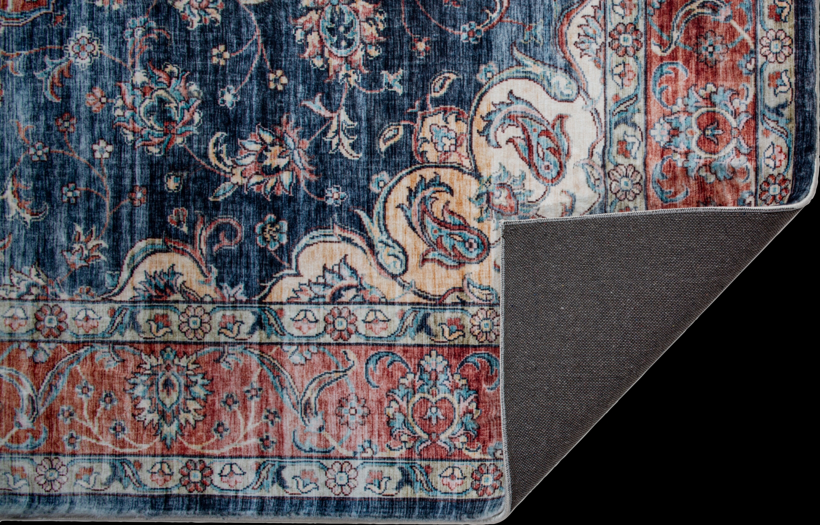 Camtonas Navy 6' x 9' rug - Thumbnail - Image 5