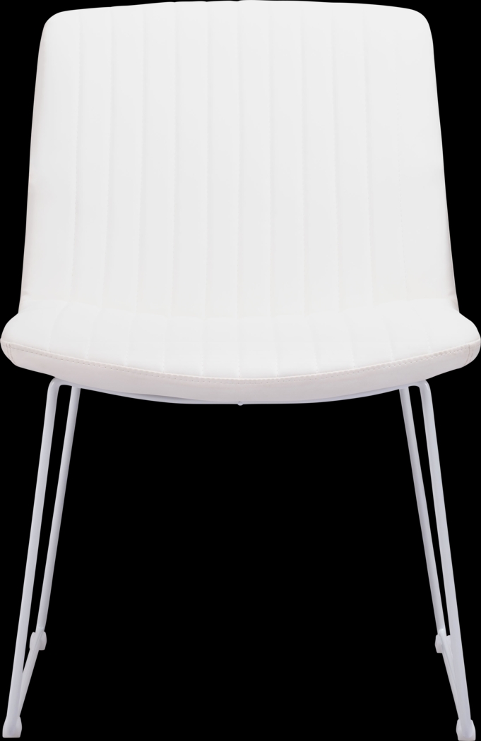 Camulet White Dining Chair, Set of 2 - Thumbnail - Image 7