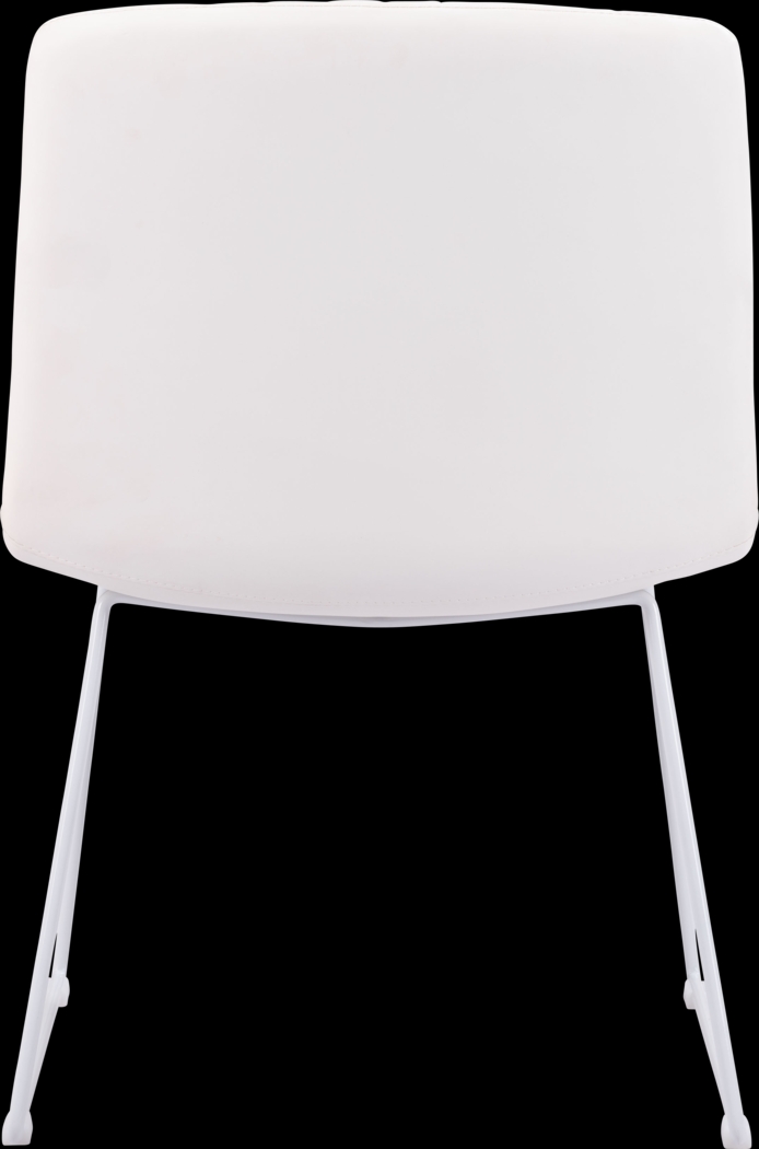 Camulet White Dining Chair, Set of 2 - Thumbnail - Image 8