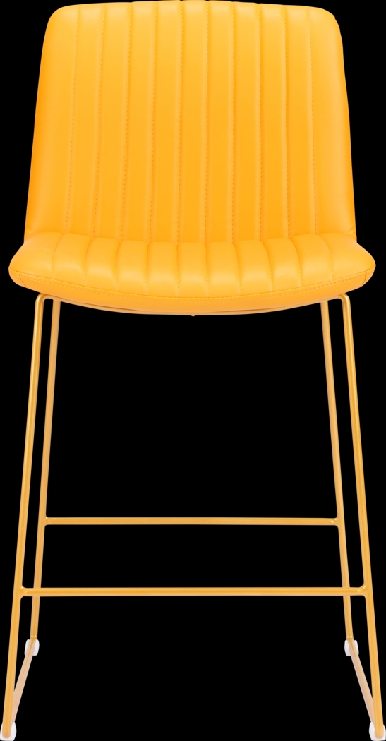 Camulet Yellow Counter Height Stool, Set of 2 - Thumbnail - Image 5