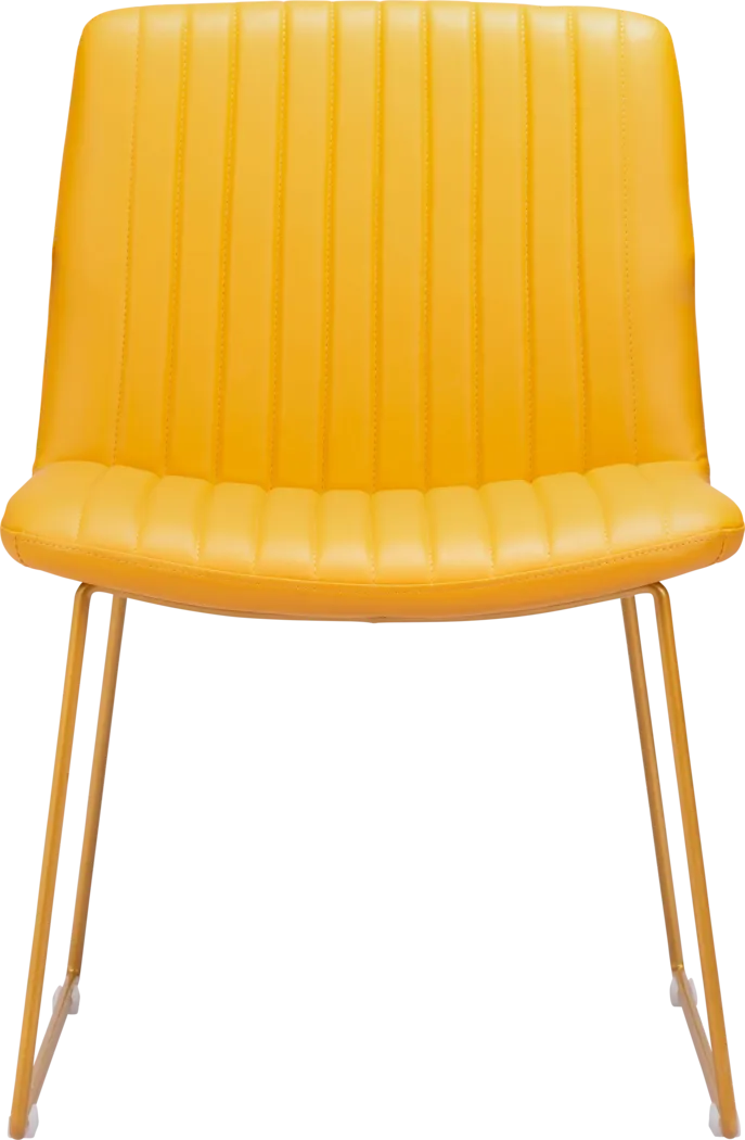 Camulet Yellow Dining Chair, Set of 2 - Thumbnail - Image 5