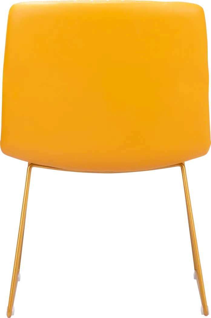 Camulet Yellow Dining Chair, Set of 2 - Thumbnail - Image 6