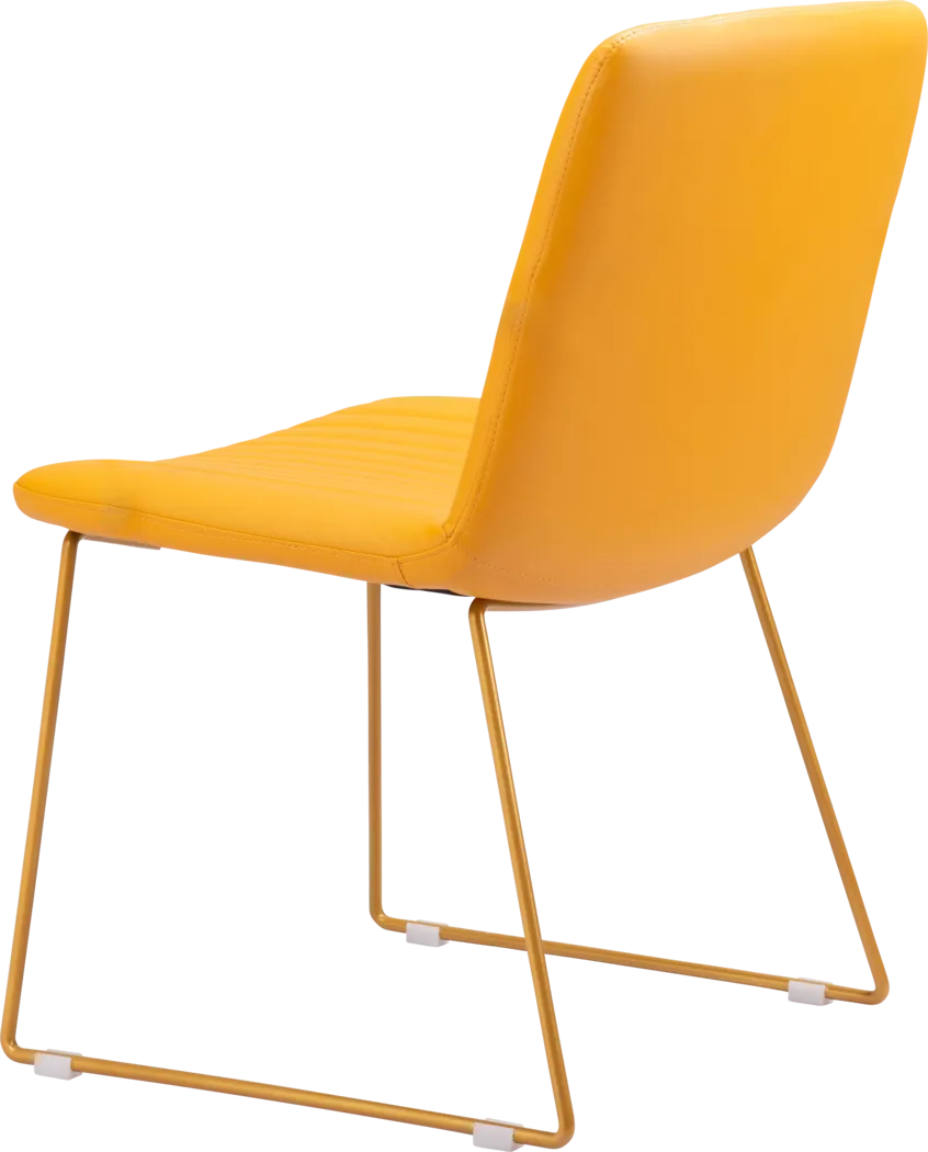 Camulet Yellow Dining Chair, Set of 2 - Thumbnail - Image 7