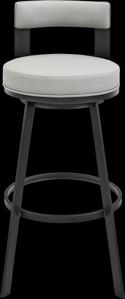 Camver Gray Swivel Barstool - Thumbnail - Image 3